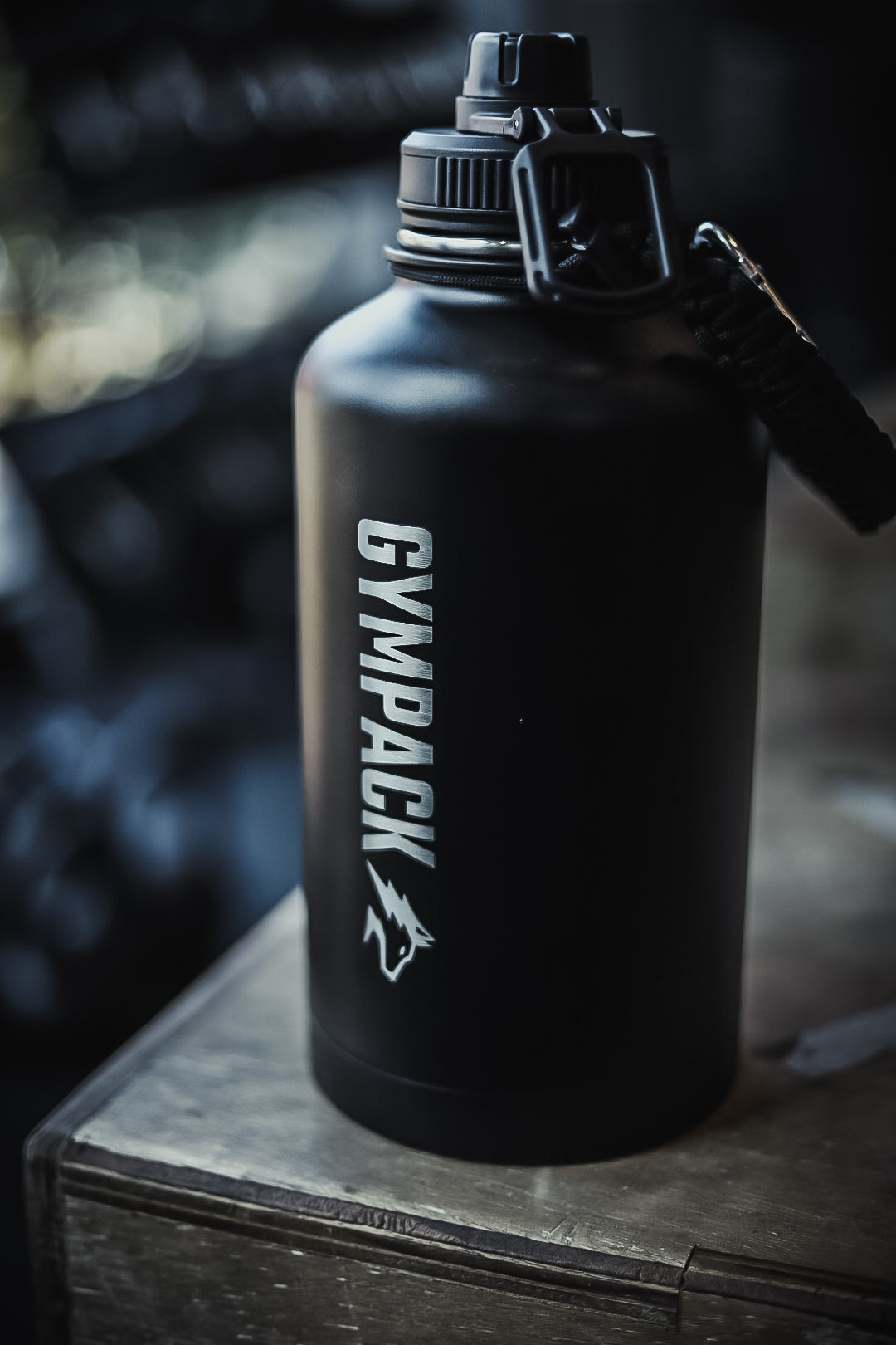 Premium Gympack 2000ml Thermoflasche - Personalisierter Name