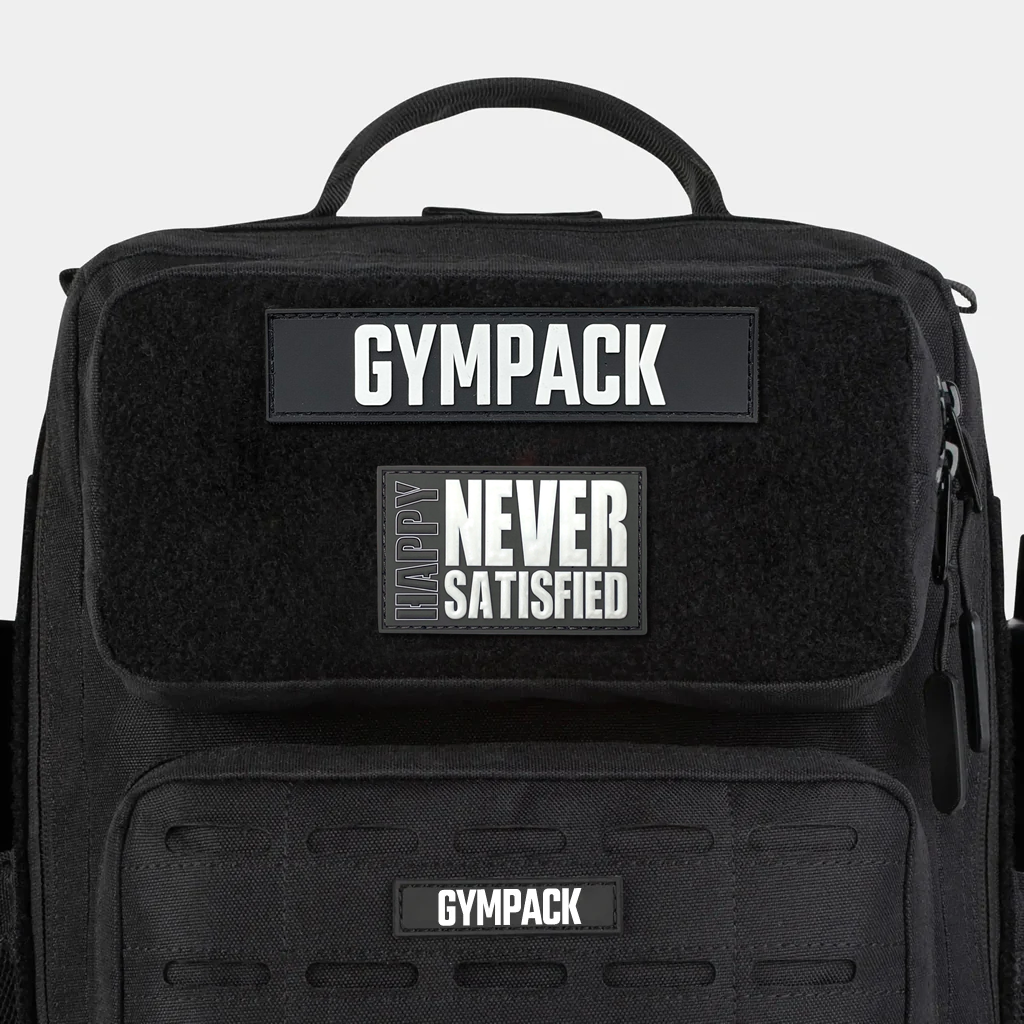 Happy Never Satisfied Aufnäher