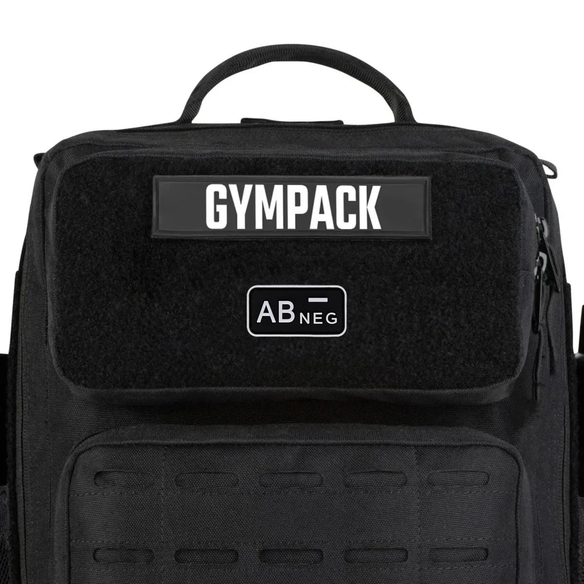 Parche Tipo Sangre (A+, B+, AB+, O+, A-, B-, AB-, O-) Negro