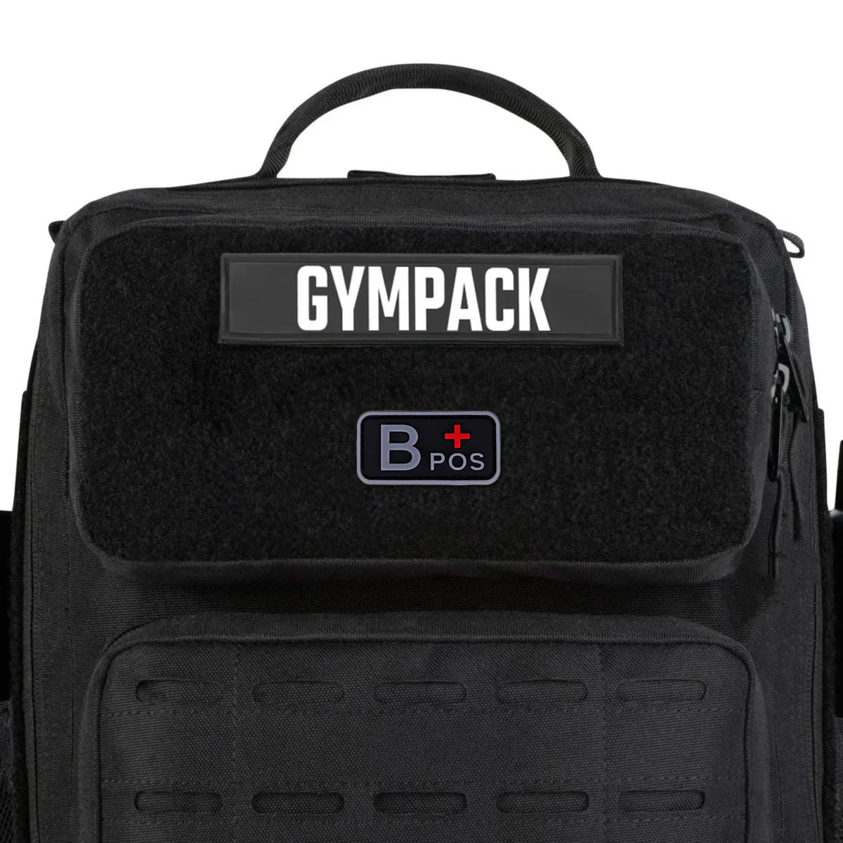 Blood Type Patch (A+, B+, AB+, O+, A-, B-, AB-, O-) Black / Gray