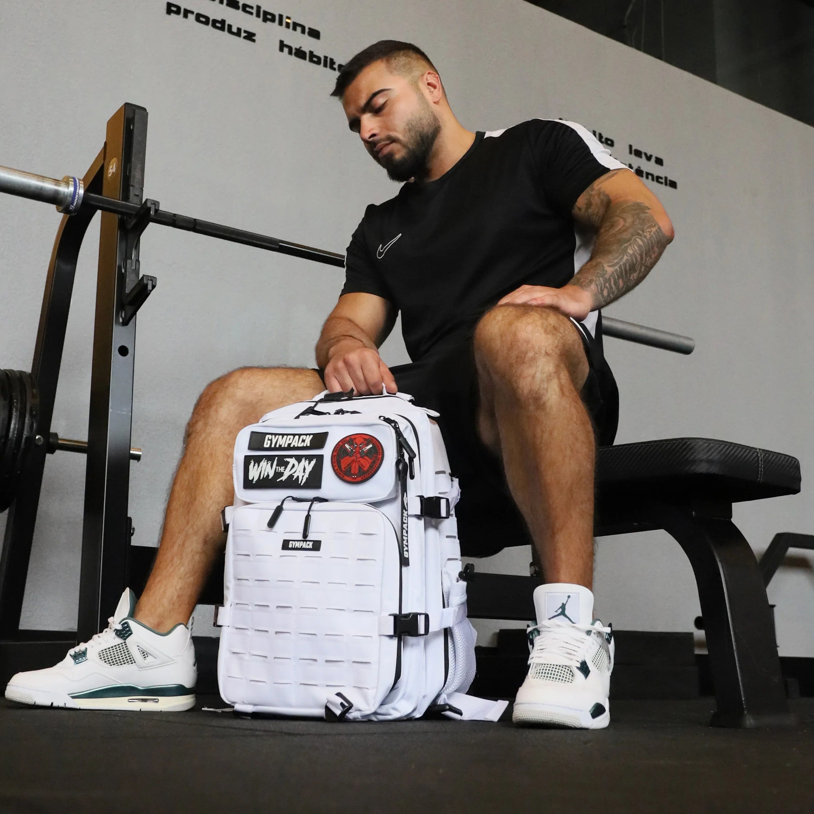 Gympack Pro 50L Weiß
