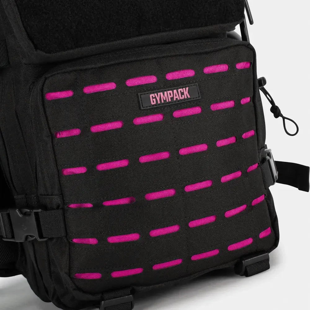 Gympack Pro 25L Schwarz und Pink