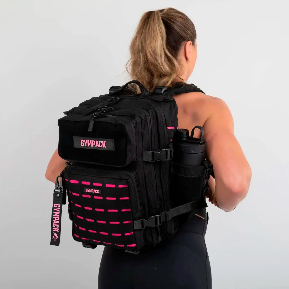 Gympack Pro 25L Schwarz und Pink