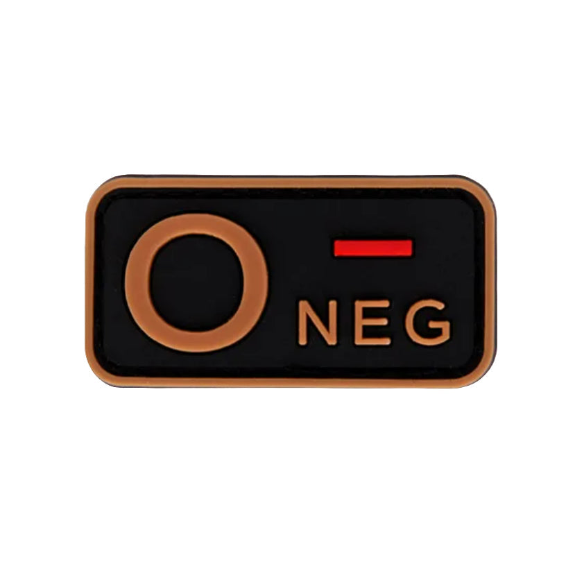 Parche Tipo Sangre (A+, B+, AB+, O+, A-, B-, AB-, O-) Bronze