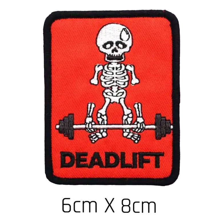 Dead Lift Skull Patch