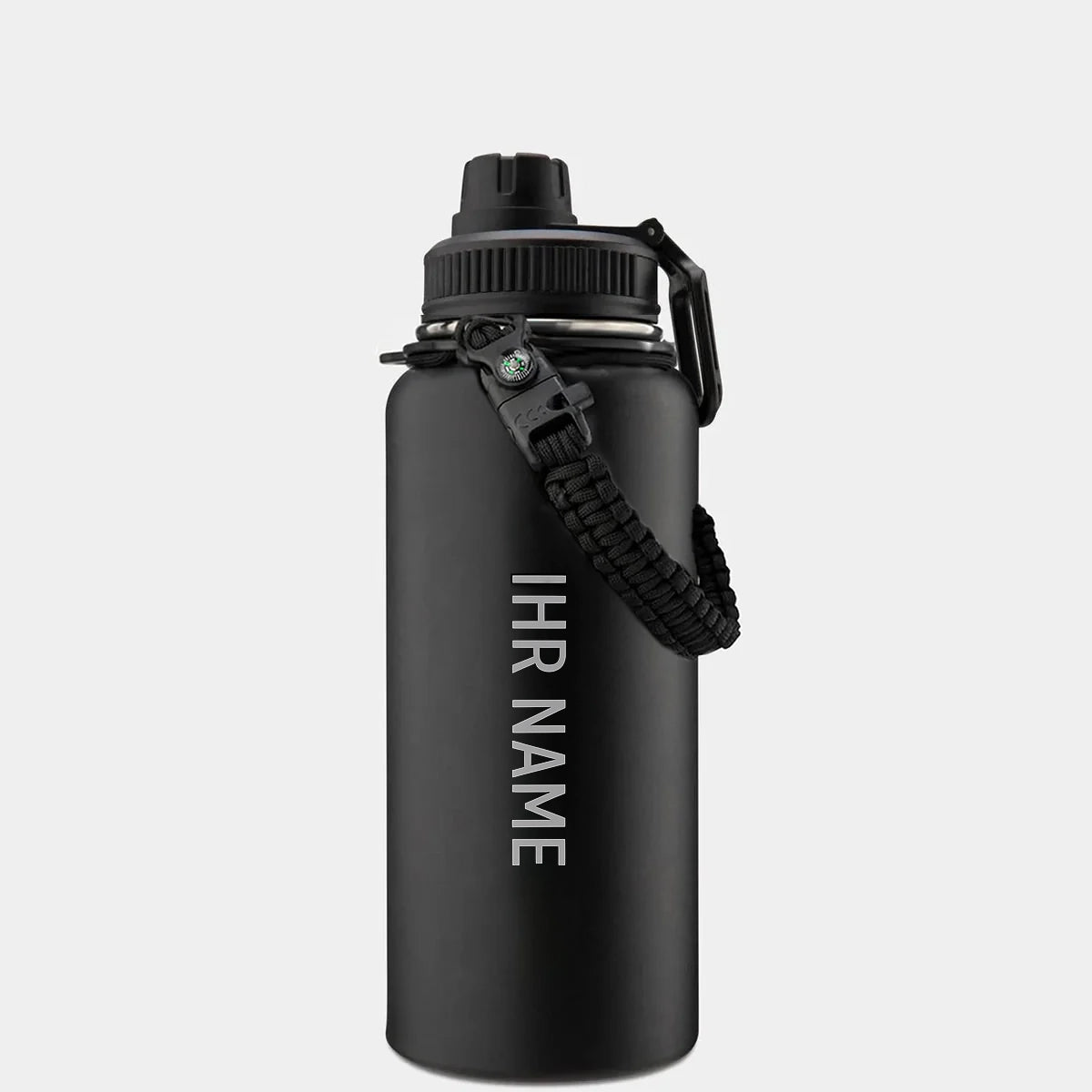 Premium Gympack 1200ml Thermoflasche - Personalisierter Name