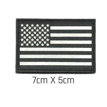 Aufnäher mit US-Flagge