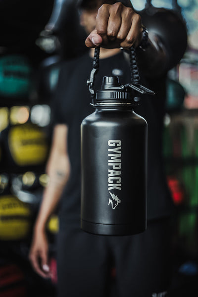 Premium Gympack 2000ml Thermoflasche - Personalisierter Name
