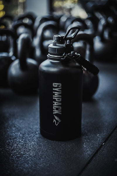 Premium Gympack 2000ml Thermoflasche - Personalisierter Name