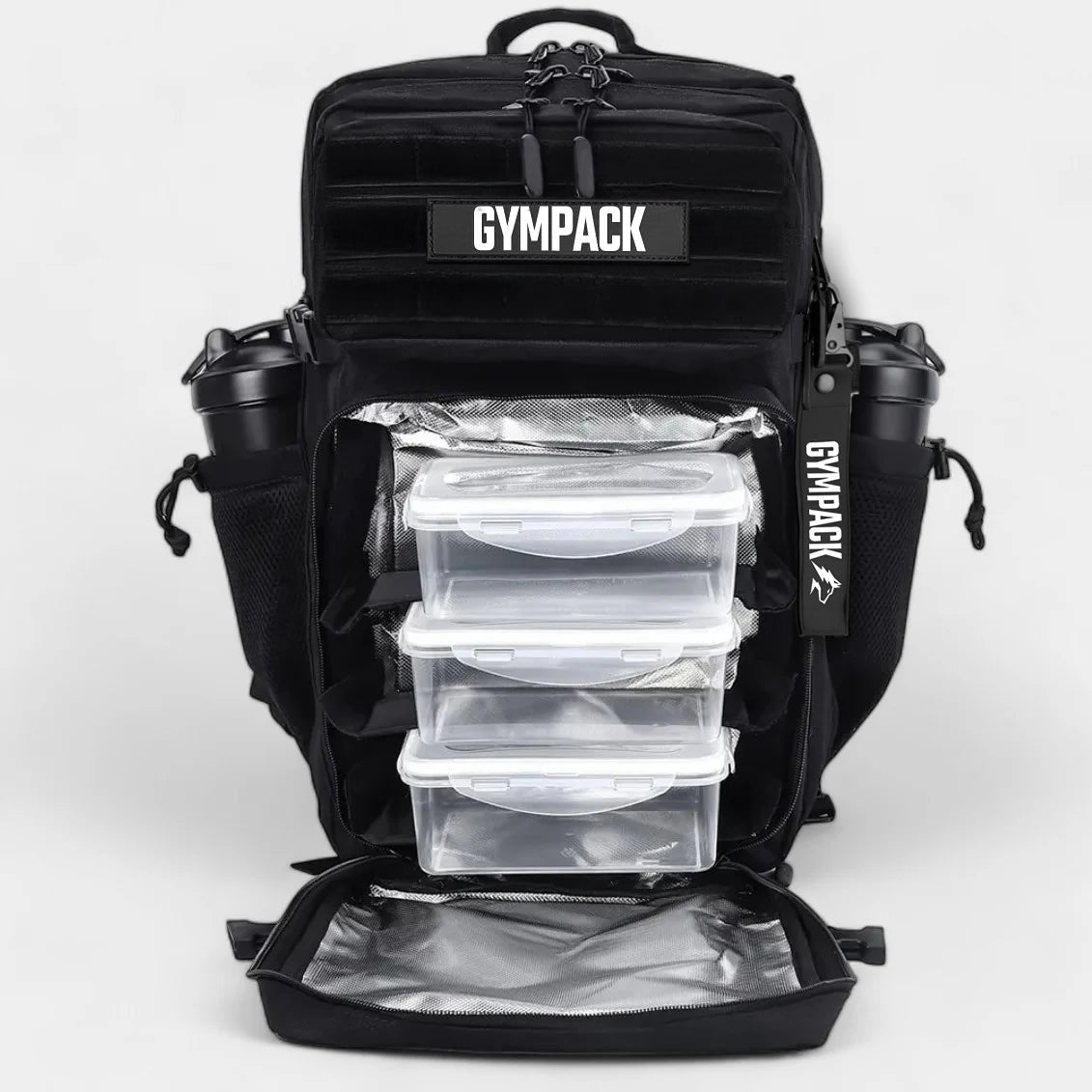 Gympack Thermo-Rucksack 45L Schwarz