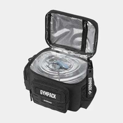 Gympack 13L Schwarze Thermo-Lunchtasche
