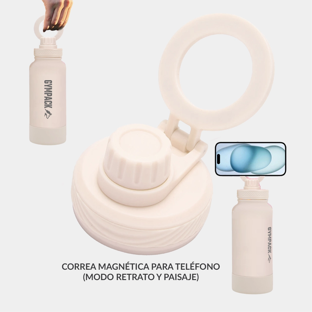 Magsafe Gympack Thermoflasche 650ml Creme
