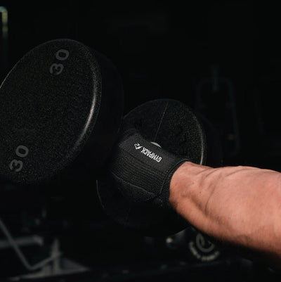 Schwarzes Gympack-Armband