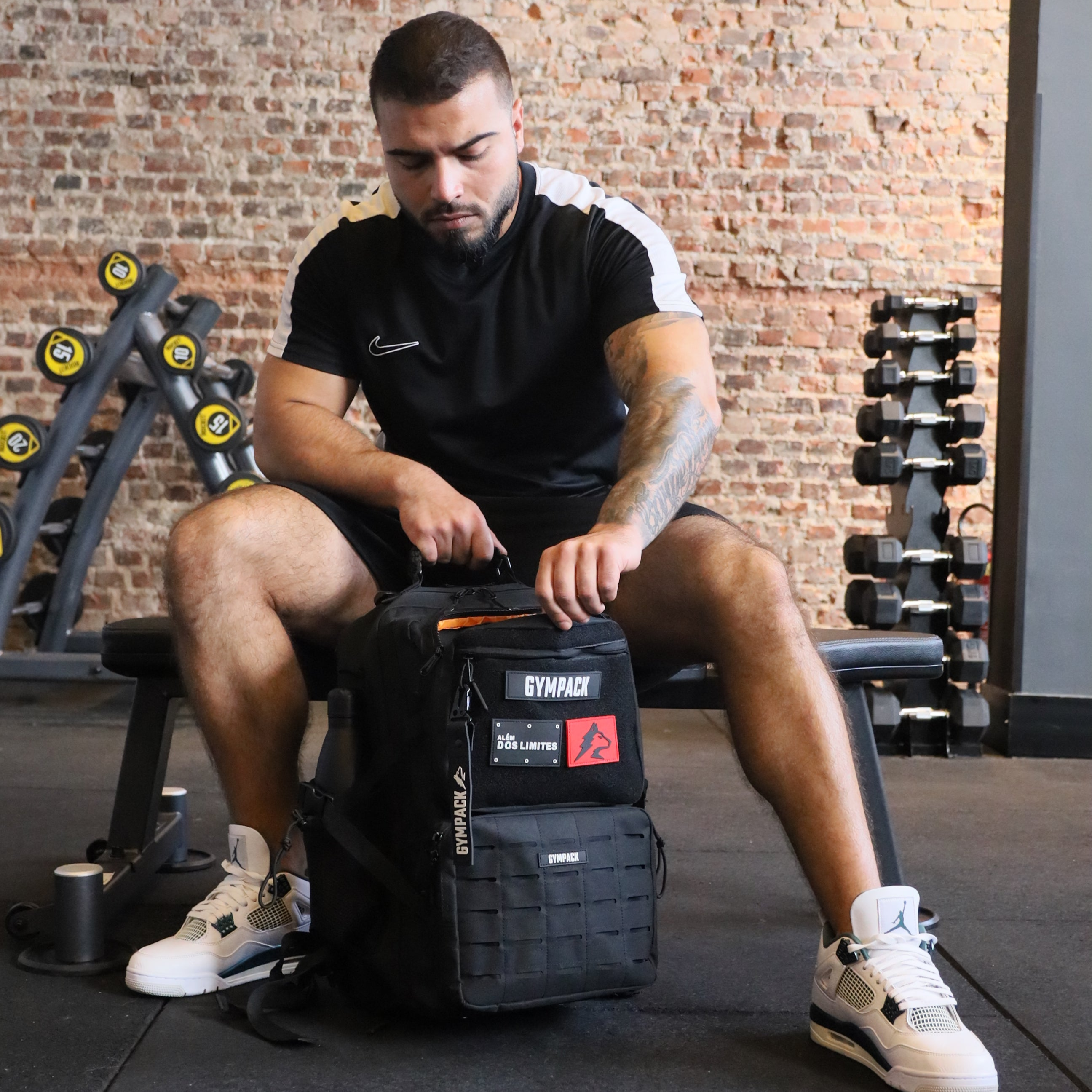 Gympack Ultra 50L Schwarz