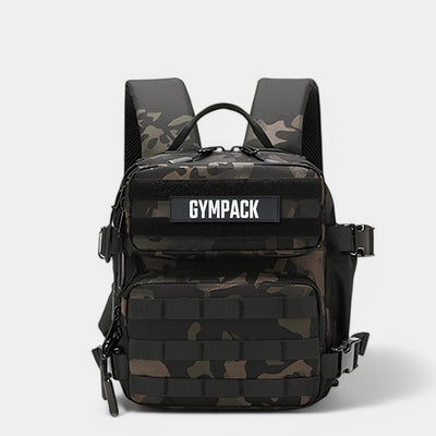 Gympack Mini 9L Schwarz Camo