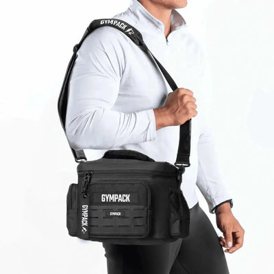 Gympack 13L Schwarze Thermo-Lunchtasche