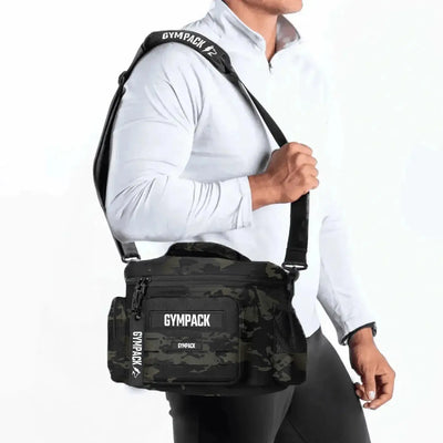 Thermo-Lunchtasche 13L Gympack Schwarz Camo