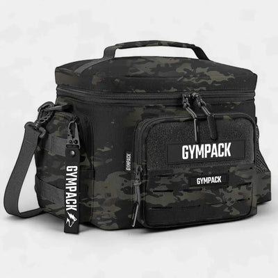 Thermo-Lunchtasche 13L Gympack Schwarz Camo