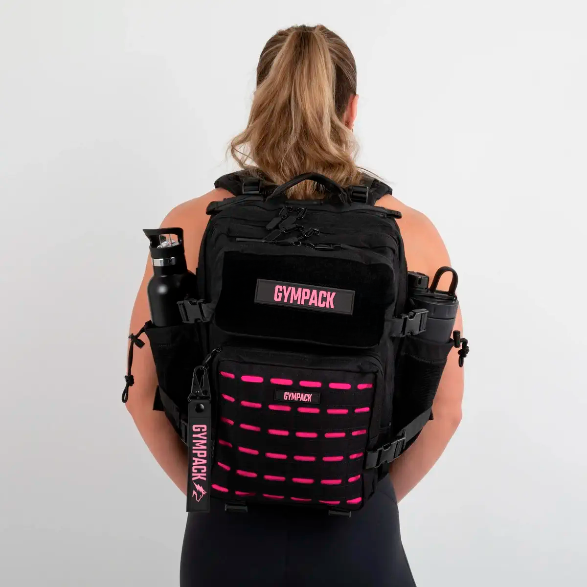 Gympack Pro 25L Schwarz und Pink