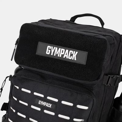 Gympack Pro 50L Schwarz und Weiß