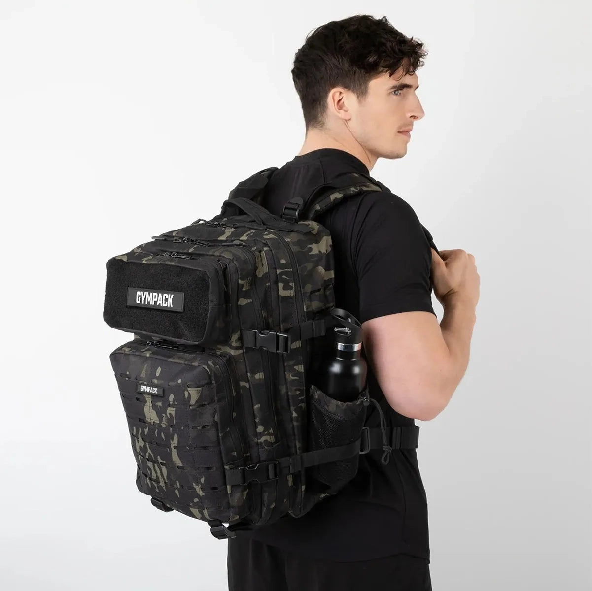 Gympack Pro 50L Black Camo