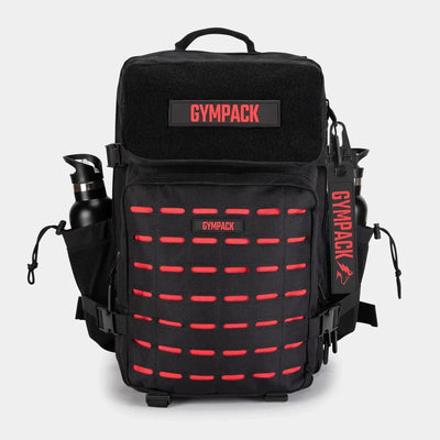 Gympack Pro 50L Schwarz und Rot