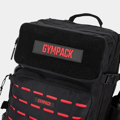 Gympack Pro 50L Schwarz und Rot