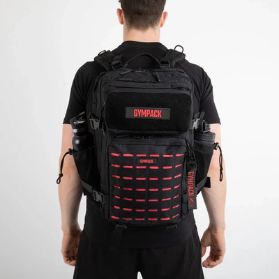 Gympack Pro 50L Schwarz und Rot