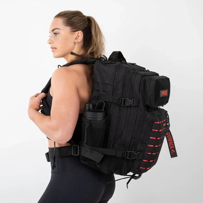 Gympack Pro 50L Schwarz und Rot